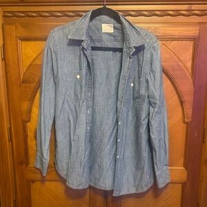 J. Crew Light Blue Casual Button Down Shirt